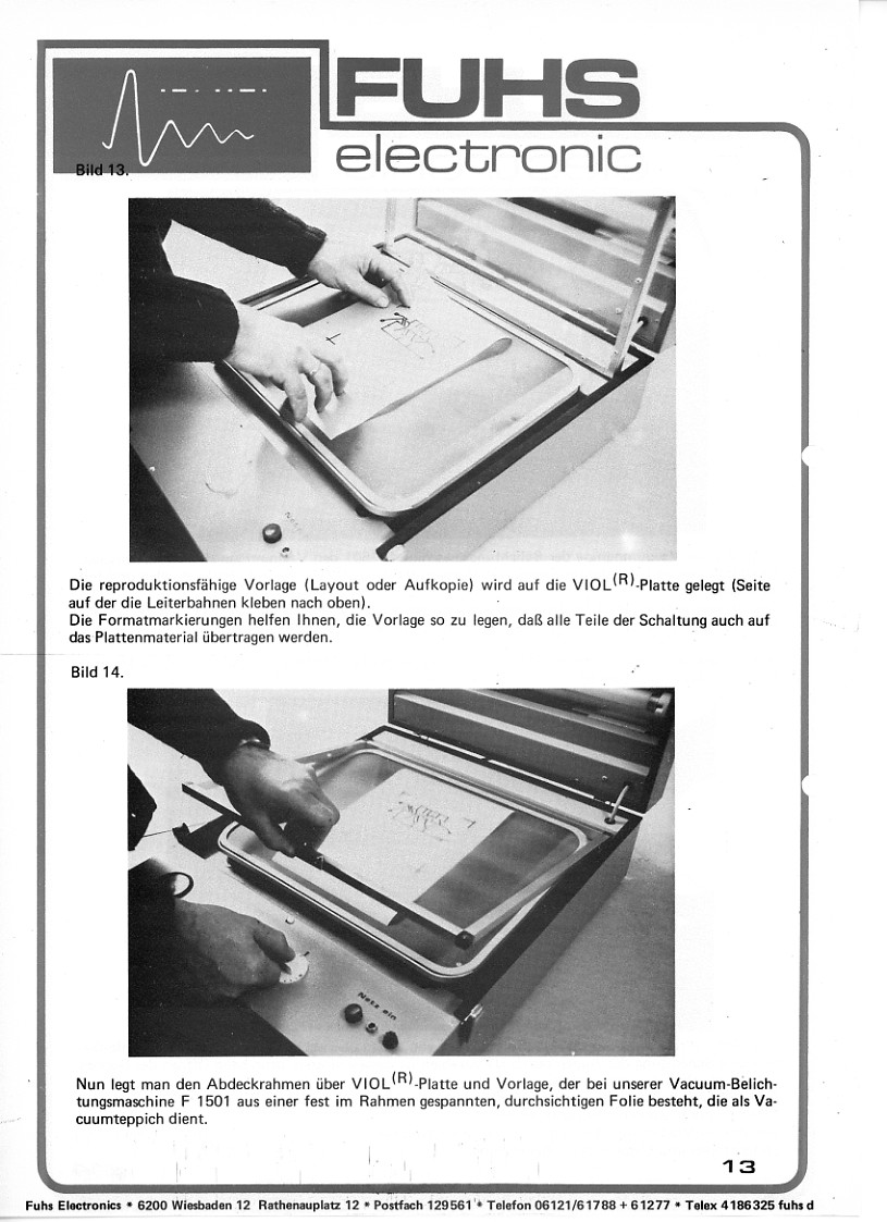 VIOL Handbuch - Die gedruckte Schaltung - Seite 13